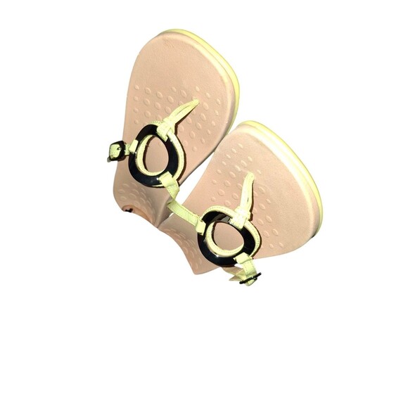 Vionic Karina Women Shadow Lime Slide Thong Post Comfort Orthotic Sandal Size 9 - Picture 14 of 16